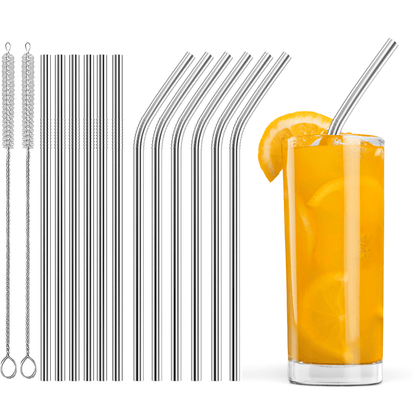 Pajitas Elegance de acero inoxidable