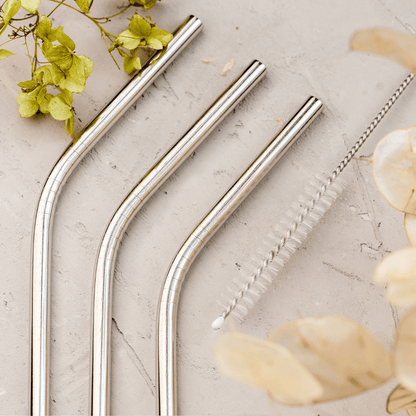 Pajitas Elegance de acero inoxidable